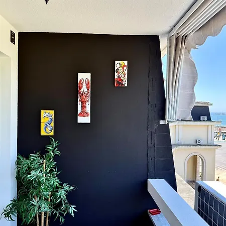 Seaview 2 Mins To & Casino With Terrace Macau Vibes Appartement Estoril